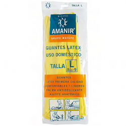 Guantes de látex Amanir GLDO