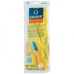 Guantes de látex Amanir GLDO