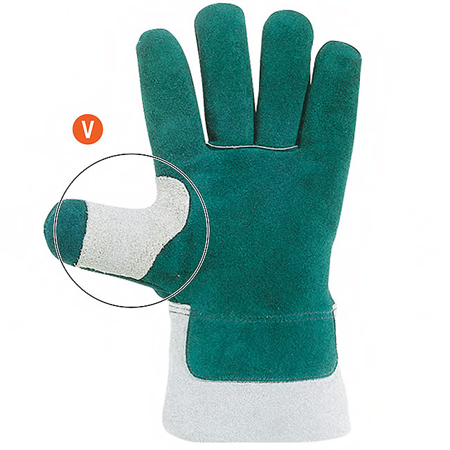 Guantes de soldar URO 16MFCK Guantes de soldar URO 16MFCK